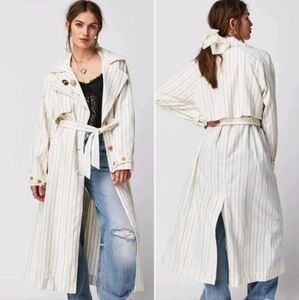 Free People Trench Coat, size XL, NWT